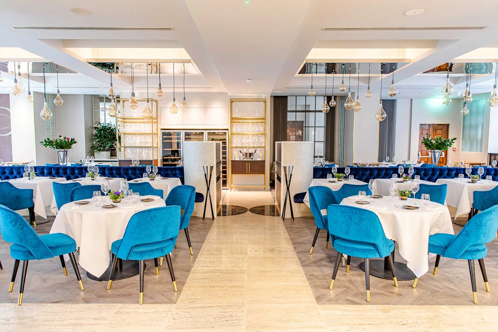 Dining room at CORD by Le Cordon Bleu on Fleet Street, London